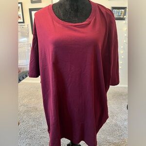 Ralph Lauren Burgundy Tee Shirt